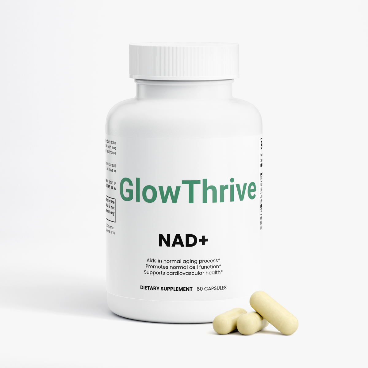 NAD+ Dietary Supplement, 60 Capsules