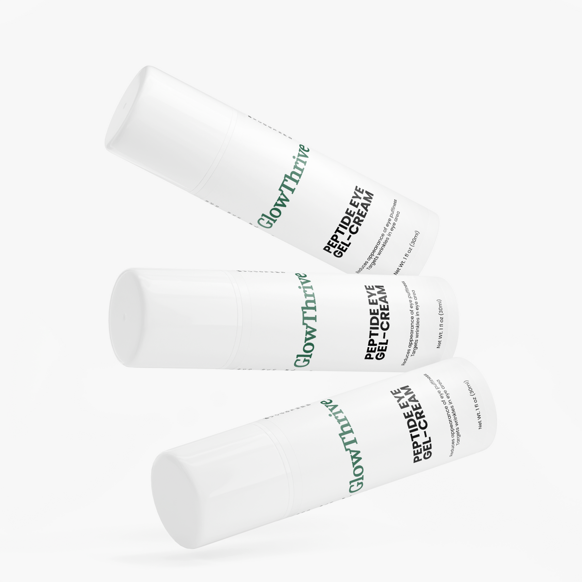 Peptide Eye Gel-Cream – Anti-Aging Under Eye Cream for Dark Circles & Puffiness