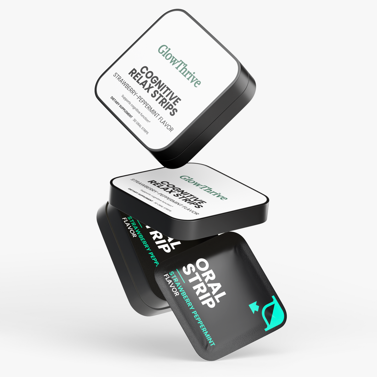 Cognitive Relax Strips – Stress Relief & Mental Clarity Fast-Dissolve Strips