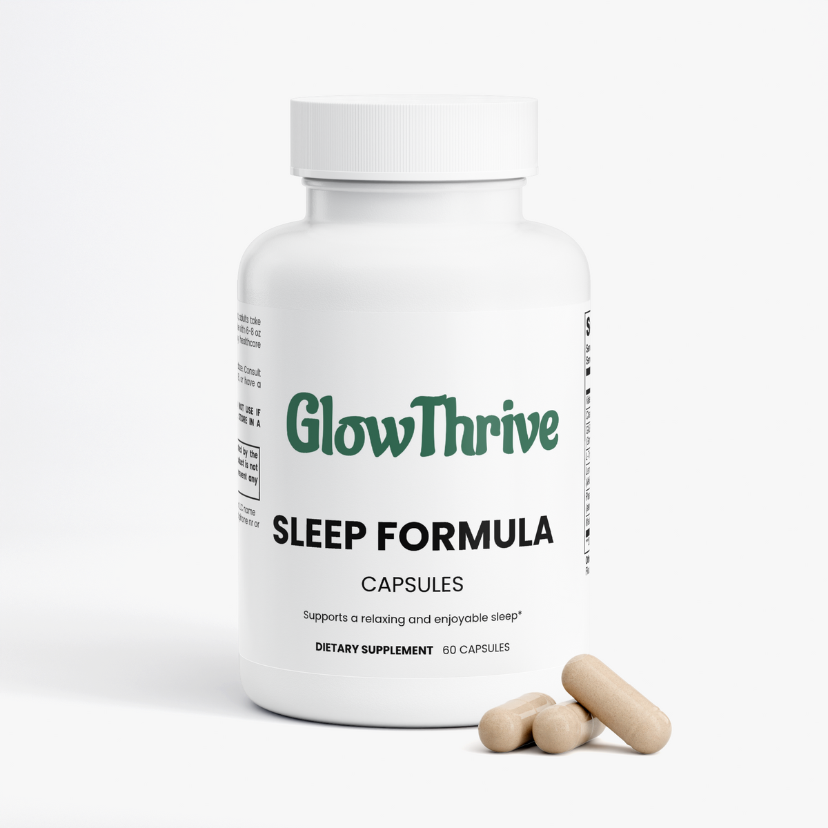 Sleep Formula Supplement – Melatonin & Herbal Blend for Deep Restful Sleep
