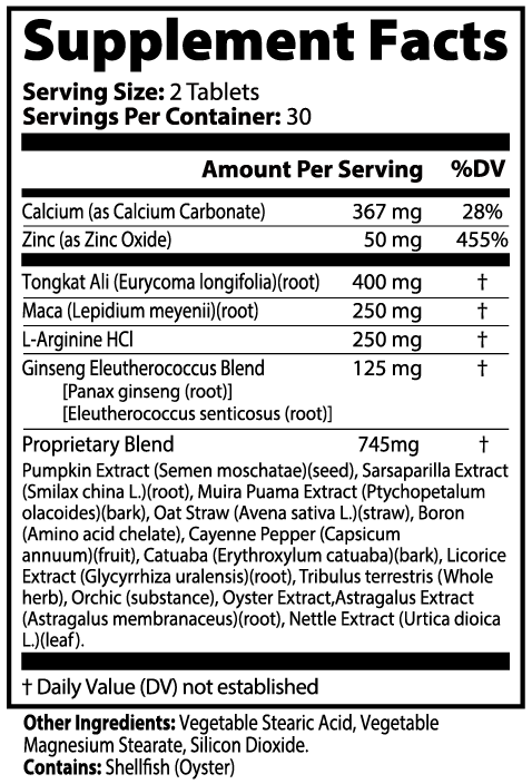 Men's Daily Wellness Capsules – Energy, Strength & Performance Support