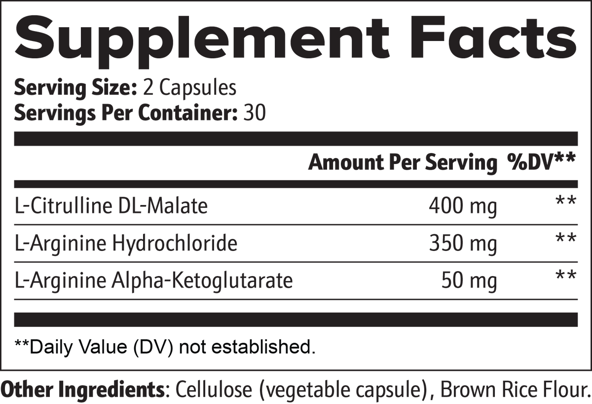 Nitric Oxide Supplement – Post-Workout Blood Flow & Muscle Recovery Support