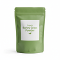 Organic Barley Grass Powder Clean Mockup